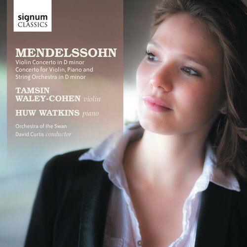 Mendelssohn / Waley-Cohen / Orchestra of the Swan - Violin Concerto / Concerto for Violin ＆ Piano CD アルバム 【輸入盤】