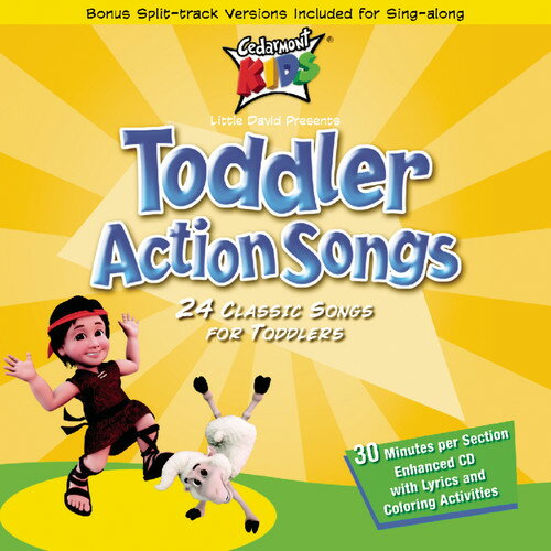 Cedarmont Kids - Toddler Action Songs CD アルバム 【輸入盤】