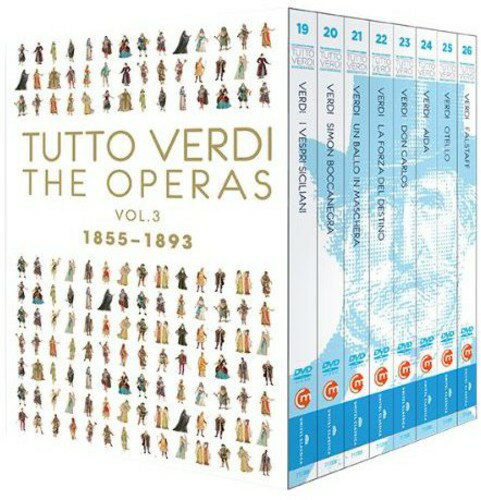 Tutto Verdi Operas 3 (1855 - 1893) DVD 【輸入盤】