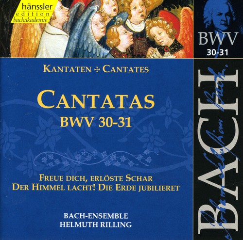 【取寄】Bach / Gachinger Kantorei / Rilling - Sacred Cantatas BWV 30-31 CD アルバム 【輸入盤】