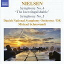 Nielsen / Dnrso / Schonwandt - Symphonies Nos 4 ＆ 5 CD アルバム 【輸入盤】