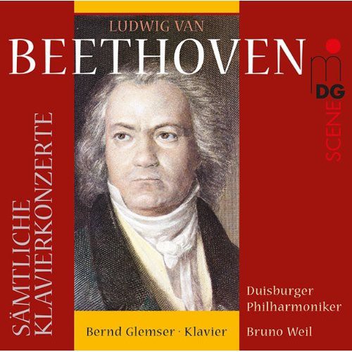 Beethoven / Glemser / Duisburger Philharmoniker - Complete Piano Concertos CD アルバム 