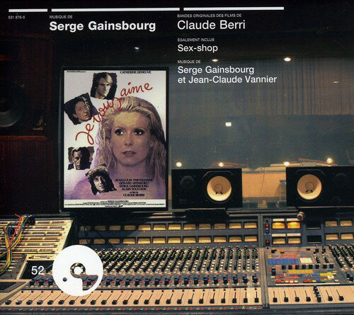 【取寄】Serge Gainsbourg / Claude Berri - Sex Shop / Je Vous Aime CD アルバム 【輸入盤】