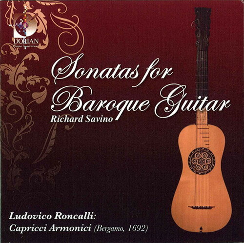 Roncalli / Savino - Sonatas for Baroque Guitar CD アルバム 