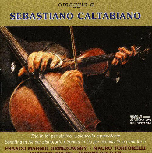 Caltabiano / Soldati / Ormezowsku / Tortorelli - Piano Sonata in D / Sta for Cello  Piano CD Ao yAՁz