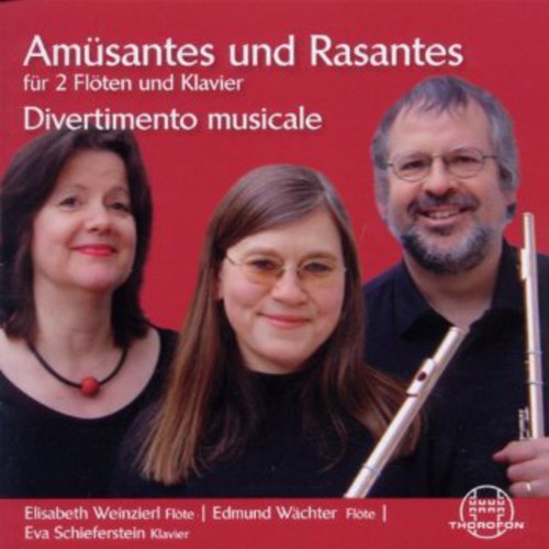 Mozart / Divertimento Musicale - Amusantes ＆ Rasantes for 2 Flute ＆Piano CD アルバム 