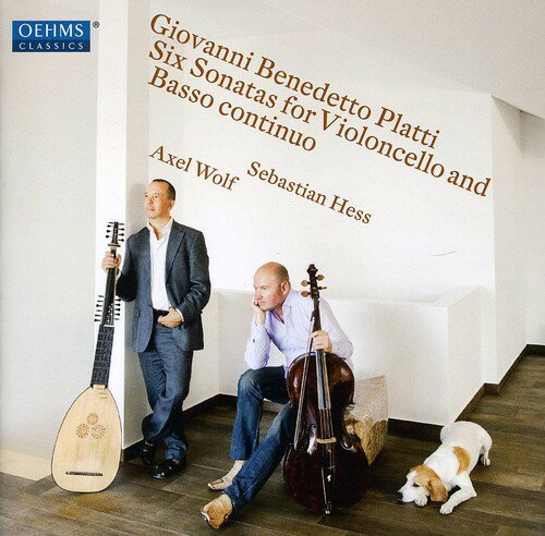 Platti / Hess / Wolf - 6 Sonatas for Violoncello ＆ Basso Continuo CD アルバム 