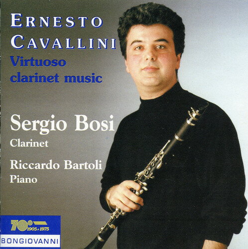 Cavallini / Bosi / Bartoli - Virtuoso Clarinet Music CD アルバム 【輸入盤】