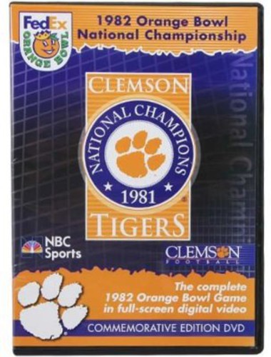 【取寄】1982 Orange Bowl Championship Clemson Tigers DVD 【輸入盤】