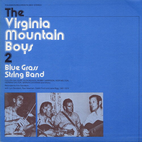 Virginia Mountain Boys - Virginia Mountain Boys 2: Bluegrass String Band CD アルバム 【輸入盤】