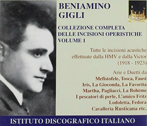 Beniamino Gigli - Complete HMV  Vctor Recordings I: 1918-1923 CD Ao yAՁz
