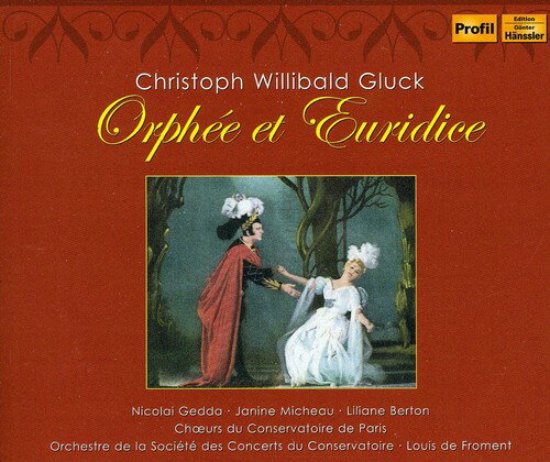 Gluck / Choeurs Du Conservatoire De Paris - Orphee Et Euridice CD アルバム 【輸入盤】