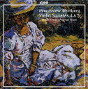 Weinberg / Stefan Kirpal ＆ Andreas - Works for Violin ＆ Piano 1 / Violin Sonatas 4 ＆ 5 CD アルバム 【輸入盤】