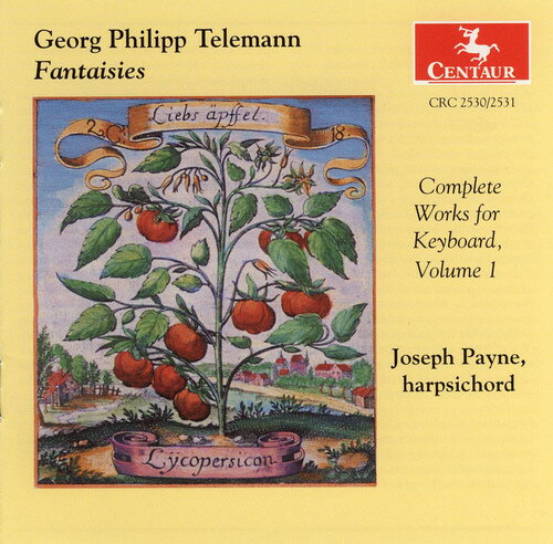 Telemann / Payne - Complete Works for Keyboard 1 CD アルバム 【輸入盤】