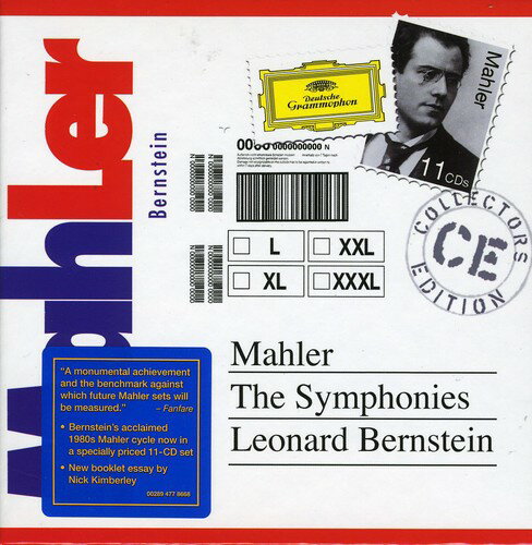 【取寄】Mahler / Leonard Bernstein - Symphonies CD アルバム 【輸入盤】