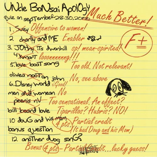 Uncle Bonsai - Apology CD アルバム 【輸入盤】