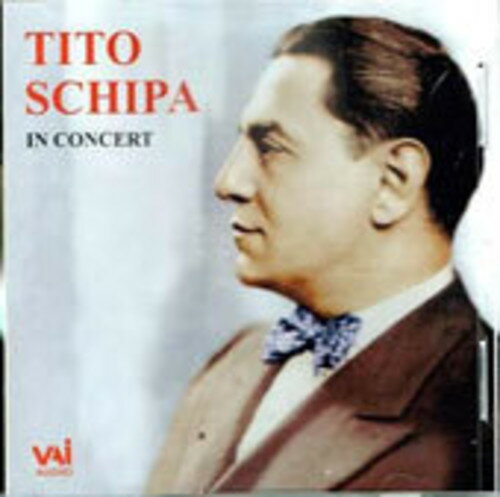 【取寄】Tito Schipa - Tito Schipa in Concert CD アルバム 【輸入盤】