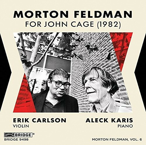 Carlson / Karis - Morton Feldman CD アルバム 【輸入盤】