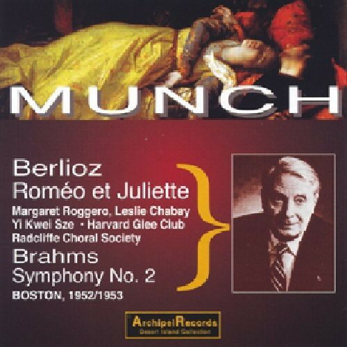 Berlioz / Munch - Romeo ＆ Julia: Roggero-Chabay CD アルバム 【輸入盤】