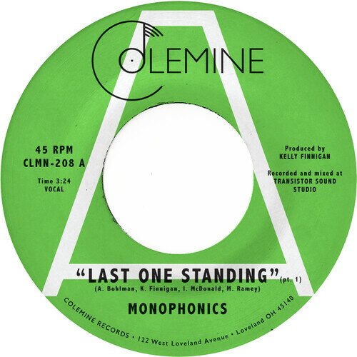 モノフォニックス Monophonics - Last One Standing レコード (7inchシングル)
