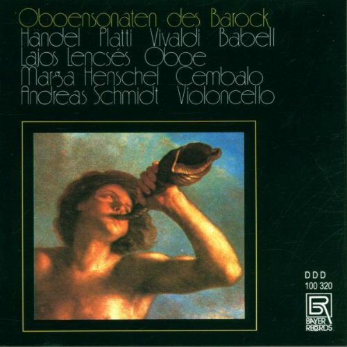 Handelplatti / Lencses / Schmid / Scheurich - Baroque Oboe Sons CD Ao yAՁz