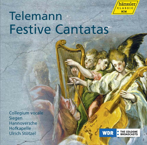 Telemann / Mertens / Vitzthum / Feuersinger - Festive Cantatas CD Х ͢ס