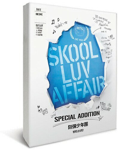 BTS - Skool Luv Affair CD アルバム 【輸入盤】