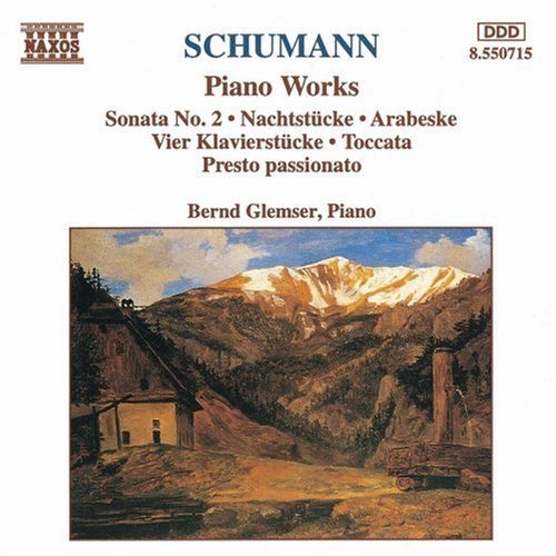 Schumann / Glemser - Piano Works / Sonata 2 / Arabeske CD アルバム 【輸入盤】