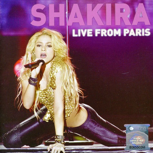 シャキーラ Shakira - Live from Paris: CD + DVD Edition CD アルバム 【輸入盤】