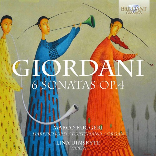 Tommaso Giordani / Lina Uinskyte / Marco Ruggeri - Tommaso Giordani: 6 Sonatas Op.4 CD Ao yAՁz