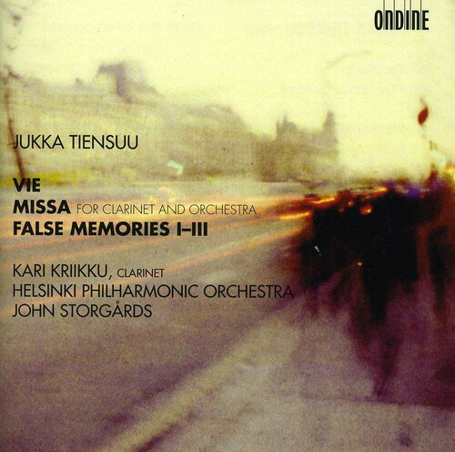 Tiensuu / Helsinki Philharmonic Orch / Kriikku - Vie: Missa for Clarinet ＆ Orch / False Memories CD アルバム 【輸入盤】