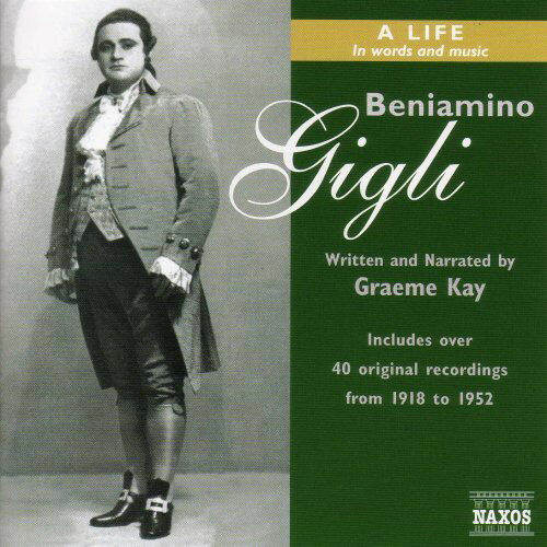 Beniamino Gigli - Life in Words  Music CD Ao yAՁz