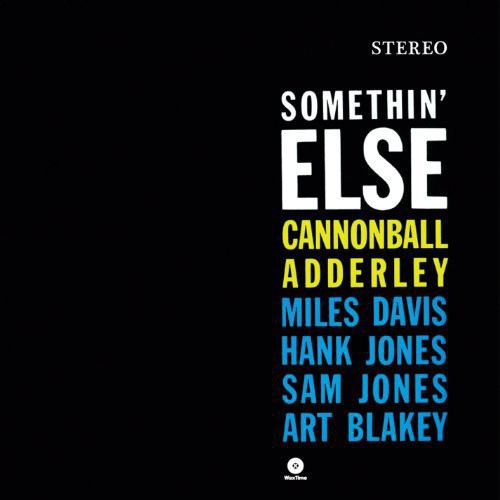 キャノンボールアダレイ Cannonball Adderley - Somethin Else LP レコード