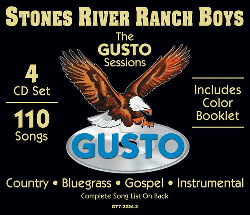 Stones River Ranch Boys - Gusto Sessions CD アルバム 【輸入盤】