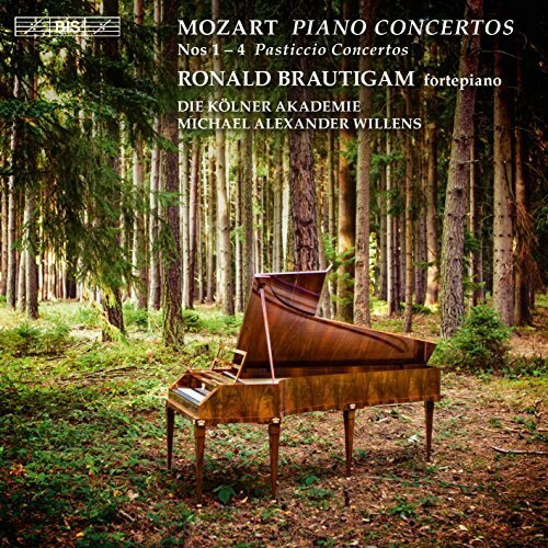 Mozart / Akademie / Brautigam / Willens - Mozart: Piano Concertos Nos. 1-4 Pasticcio Concertos SACD ͢ס