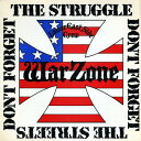 Warzone - Don't Forget The Struggle Don't Forget The Streets LP R[h yAՁz