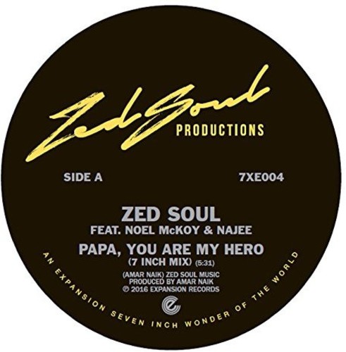 Zed Soul / Noel McKoy / Najee - Papa You Are My Hero レコード (7inchシングル)