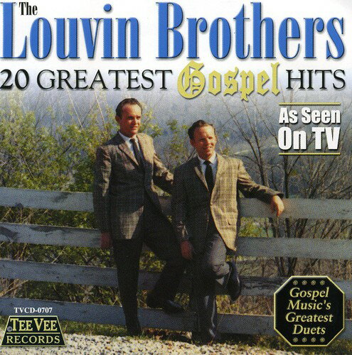 Louvin Brothers - 20 Greatest Gospel Hits CD アルバム 【輸入盤】