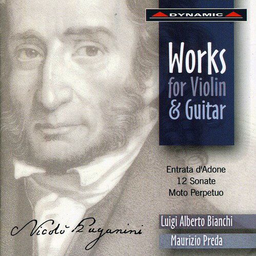 Paganini / Bianchi / Preda - Works for Violin ＆ Guitar CD アルバム 【輸入盤】