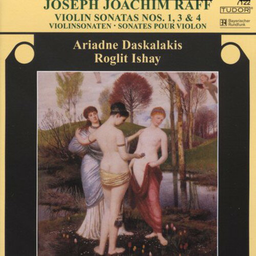 Raff / Daskalakis / Roglit - Violin Sonatas No 1 in E Major Op 73 CD アルバム 【輸入盤】