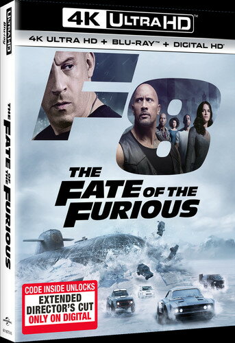 The Fate of the Furious 4K UHD ブルーレイ 【輸入盤】
