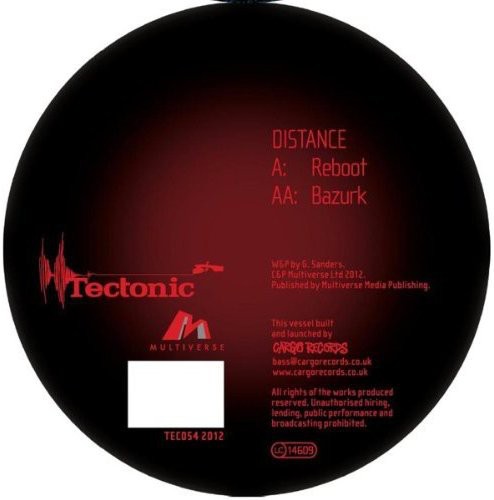 【取寄】Distance - Reboot / Bazurk レコード (12inchシングル)