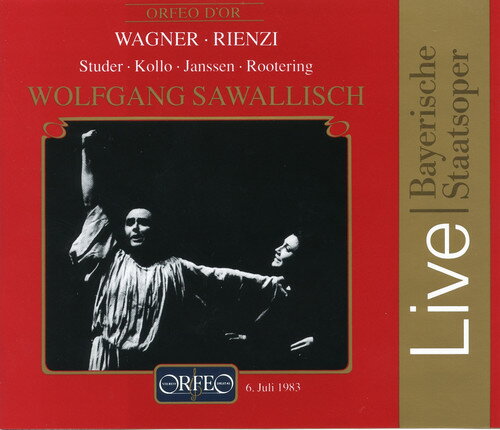 【取寄】Wagner / Studer / Kollo / Sawallisch / Bsoc - Rienzi CD アルバム 【輸入盤】