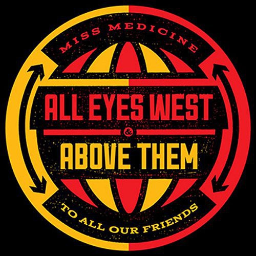 All Eyes West / Above Them - Split レコード (7inchシングル)