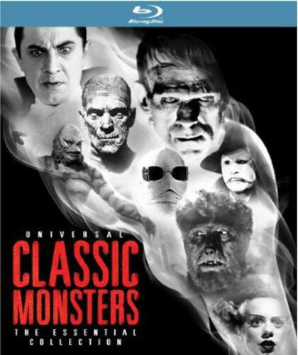 Universal Classic Monsters: The Essential Collection ブルーレイ 【輸入盤】