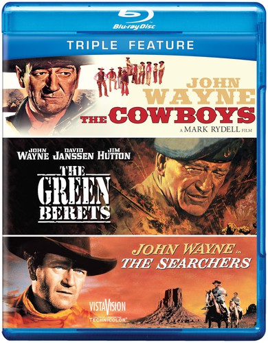 The Cowboys / The Green Berets / The Searchers ブルーレイ 【輸入盤】