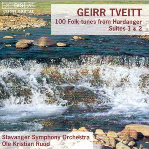 Tveitt / Ruud Stavanger So - 100 Folk Tunes From Hardanger Op.151 / Stes 1 ＆ 2 CD アルバム 