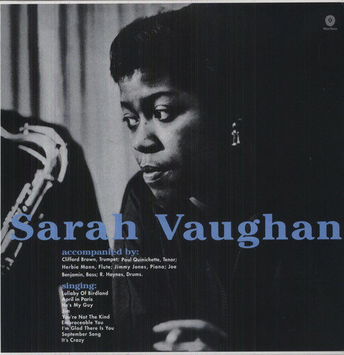 サラヴォーン Sarah Vaughan - With Clifford Brown LP レコード 【輸入盤】