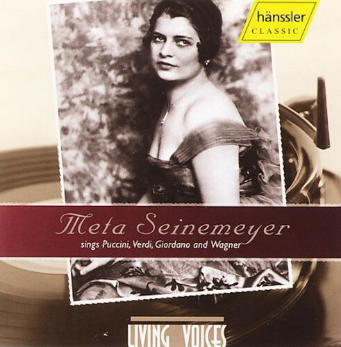 Puccini / Verdi / Giordono / Wagner / Seinemeyer - Meta Seinemeyer Sings Puccini Verdi Giordano Wagner CD Ao yAՁz