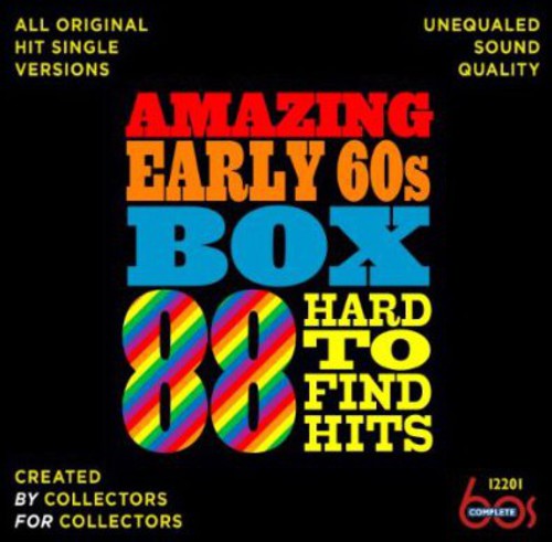 Amazing Early 60s Box: 88 Hard-to-Find Hits / Var - Amazing Early 60s Box: 88 Hard-To-Find Hits CD アルバム 【輸入盤】